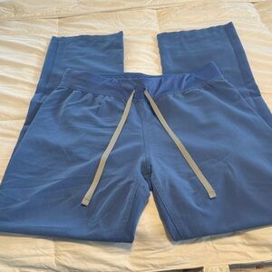Figs Teal Blue Scrub Pants